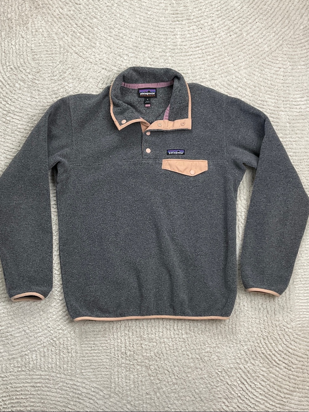 Patagonia Women's Lightweight Synchilla Snap-T Pullover size Small